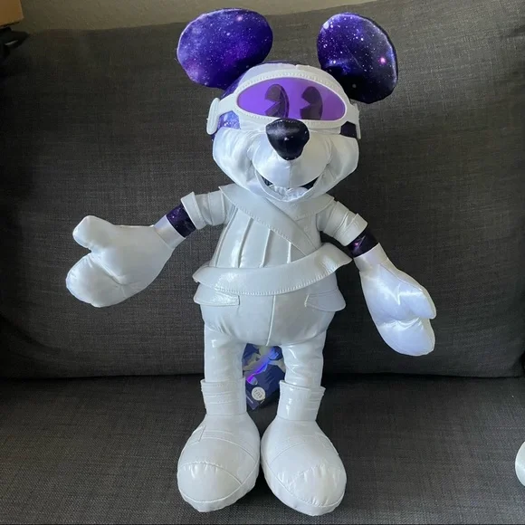 Loungefly Disney Space Mountain MMMA backpack and plush